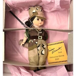 Vintage Madame Alexander 8" Welcome Home Girl Doll # 91-1 / Military In Box